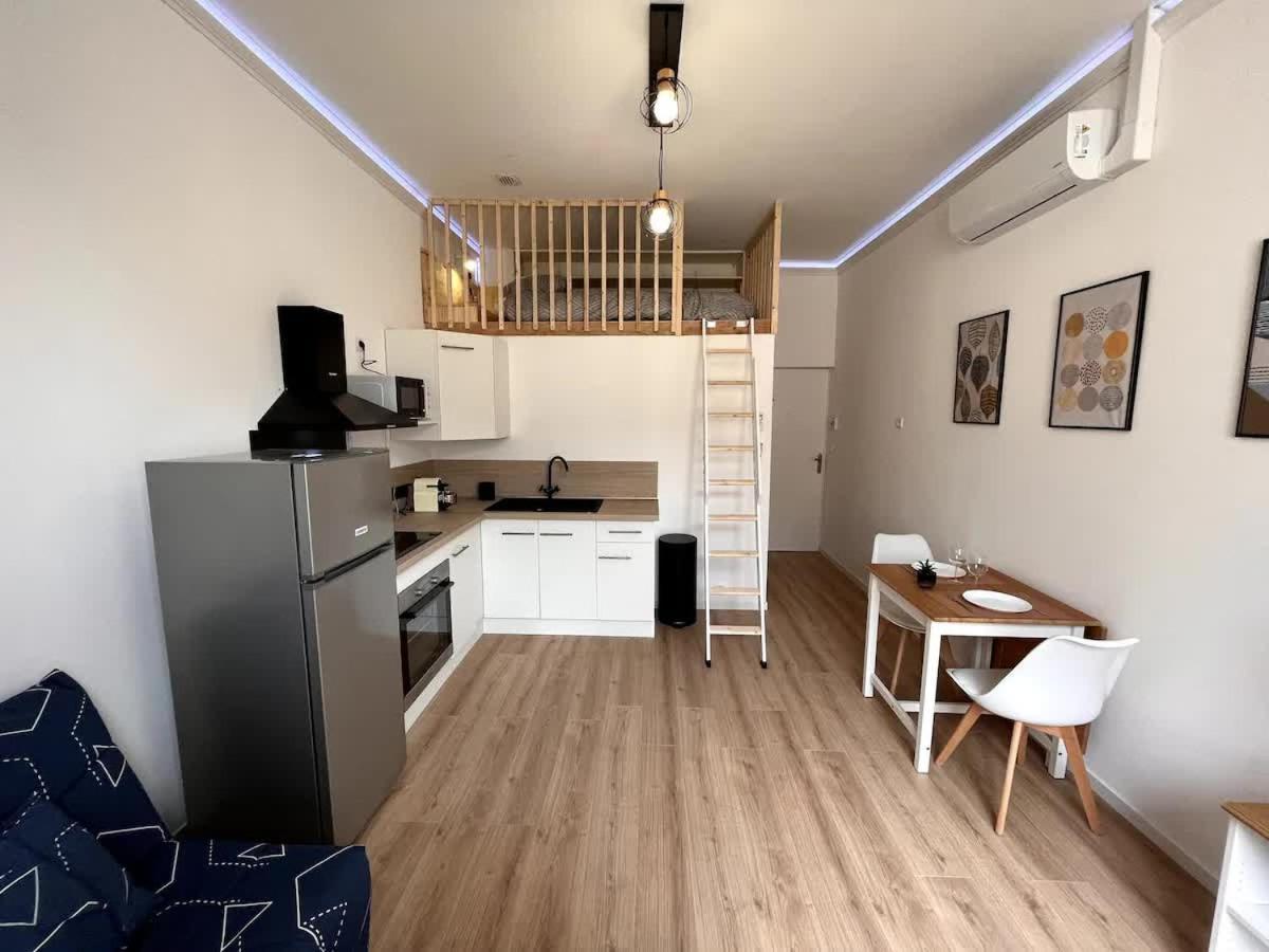Montsejour - Superbe Apt Climatise Mezzanine Carcassonne Exterior foto